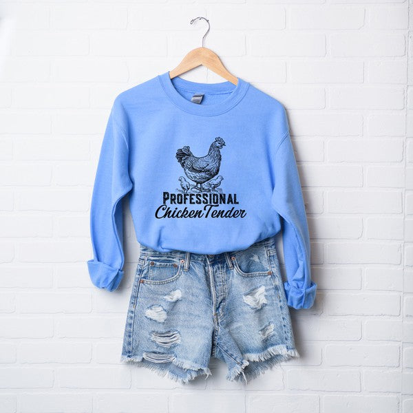 Professional Chicken Tender Graphic Sweatshirt