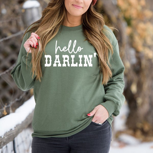 Country Girl Heart Graphic Sweatshirt